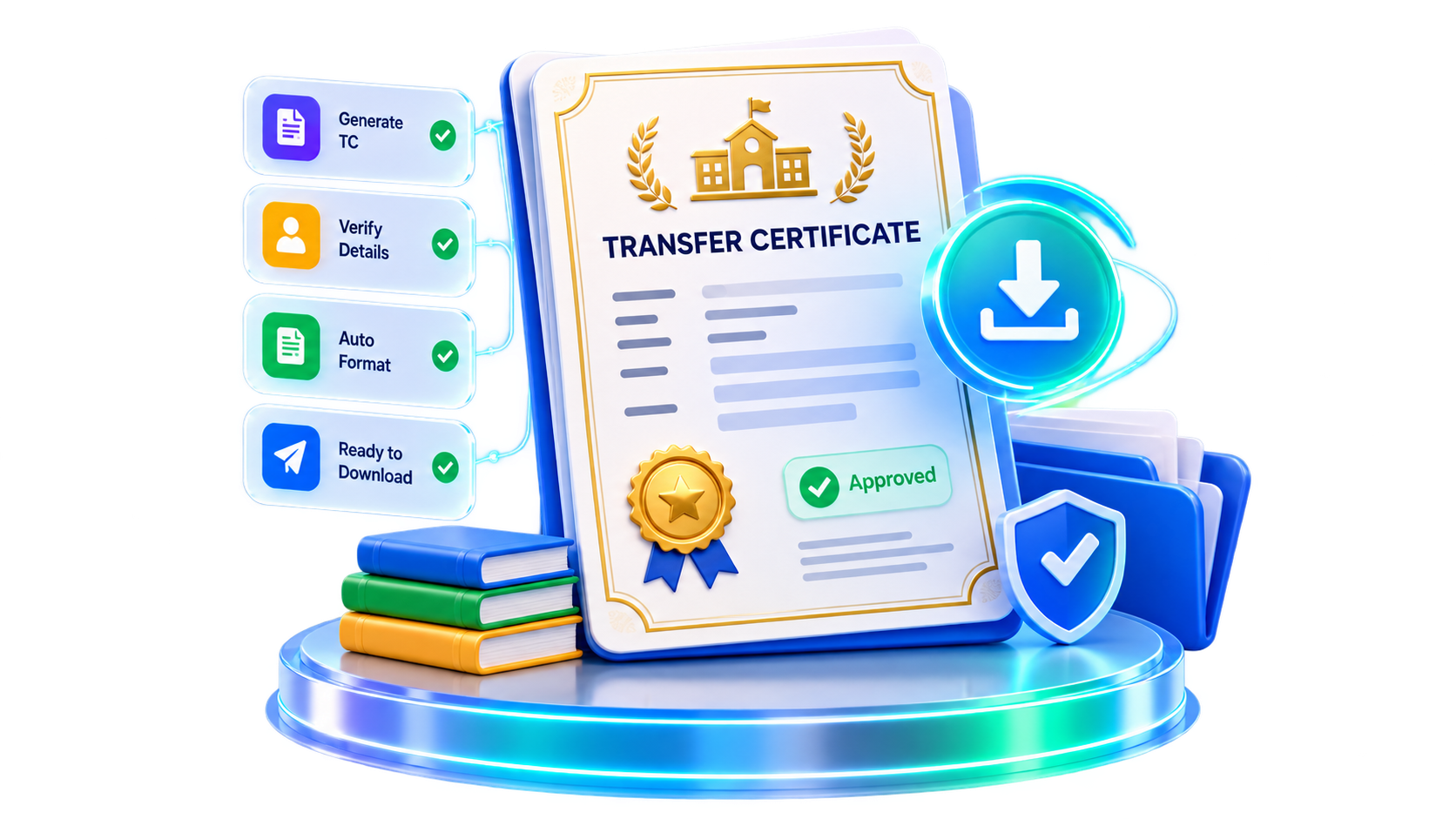 School Transfer Certificate and Gate Pass